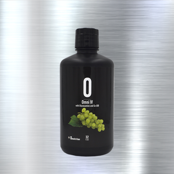 A bottle of Omni 4 with Glucosamine